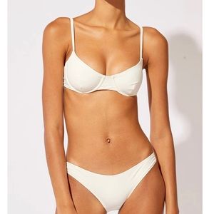 Solid & Striped Eva Bikini Set NWT
